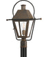 Rue De Royal Large 1-light Outdoor Post Light Industrial Bronze