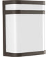 Valera LED 1-Light LED Wall Lantern Architectural Bronze