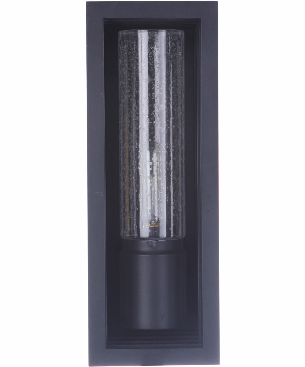 Carmel 1-Light Outdoor Wall Lantern Matte Black