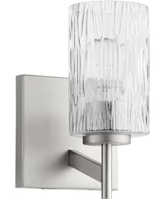 1-light Wall Mount Light Fixture Satin Nickel