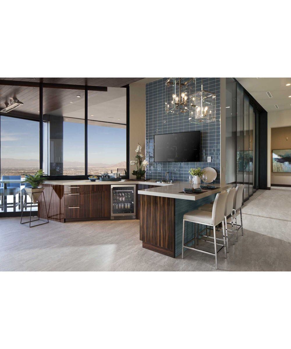 Glayse 4-Light Pendant Brushed Nickel