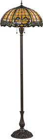 63"H Dragonfly Trellis Floor Lamp