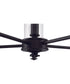 Dardyn 5-Light Chandelier Flat Black