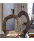 Kyler Textured Bronze Vases Set of 2