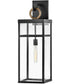 Porter 1-Light Extra Large LED Outdoor Wall Mount Lantern in Black