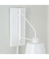 Alden 1-Light Sconce Matte White