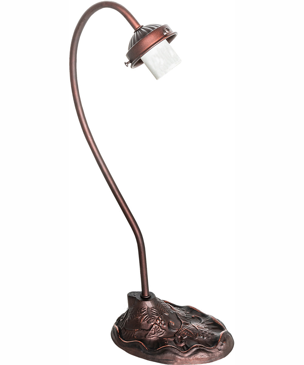 18" High Tiffany Honey Locust Desk Lamp