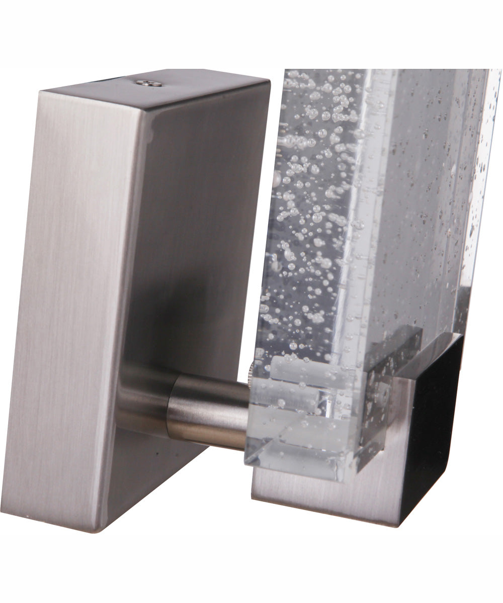 Alamere 1-Light Wall Sconce Brushed Polished Nickel