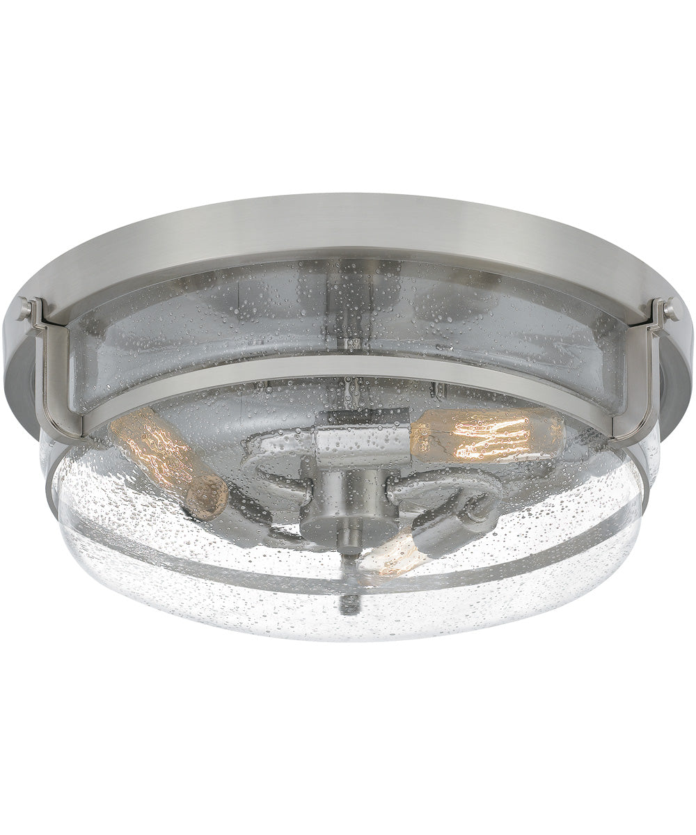 Copernicus 3-light Flush Mount Brushed Nickel