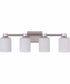Bretton 4-Light Vanity Polished Nickel