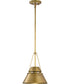 Adina 1-Light Pendant Natural Brass