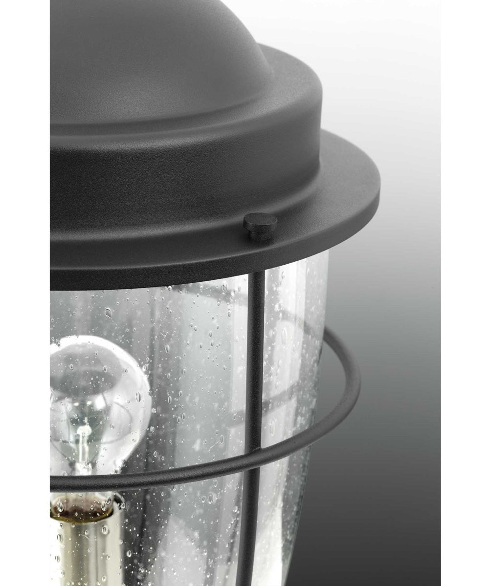 Holcombe Large Wall Lantern Textured Black