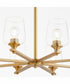 Veno 8-light Chandelier Aged Brass