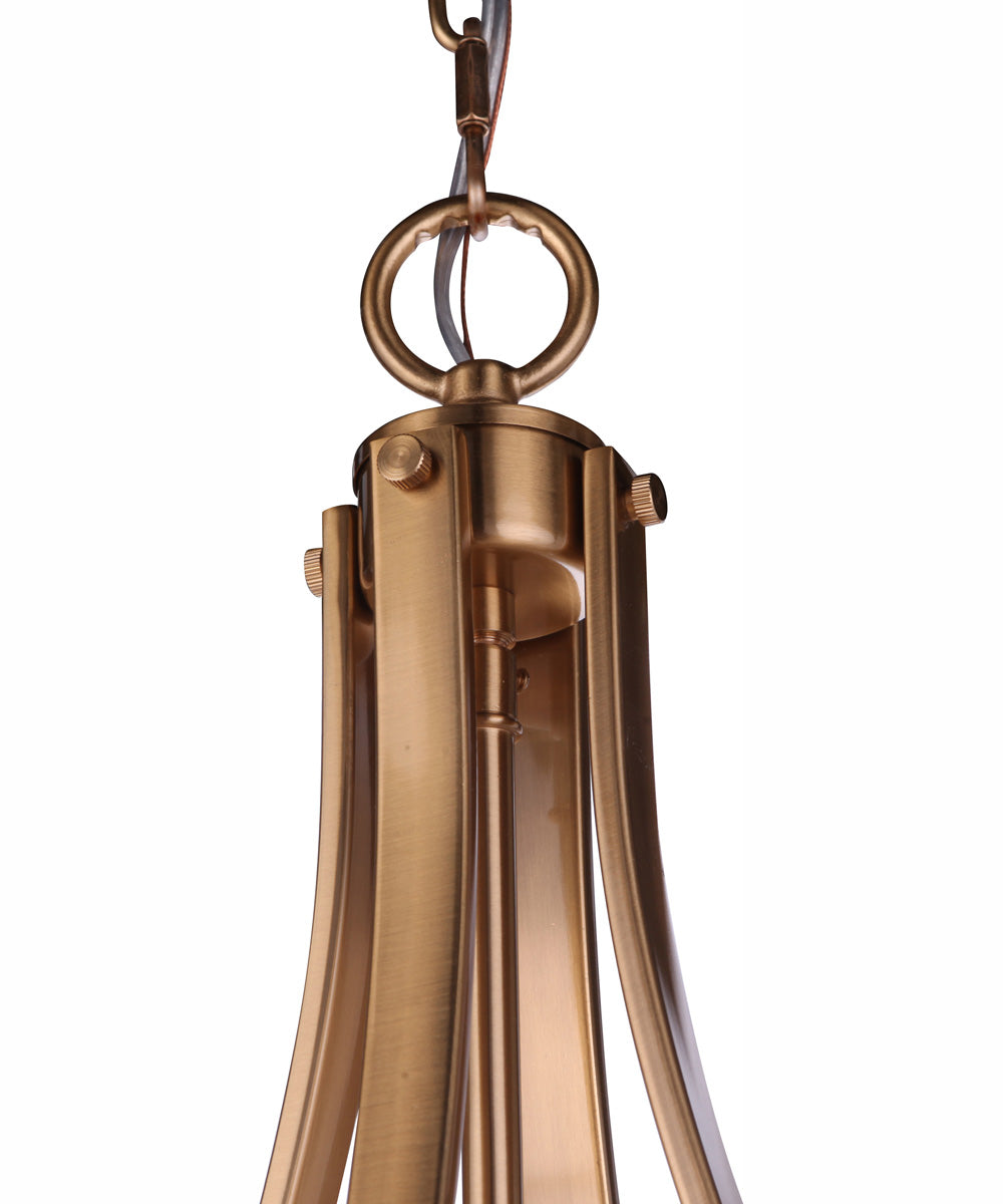 Elliot 5-Light Pendant Satin Brass