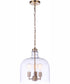 Jackson 3-Light Pendant Satin Brass
