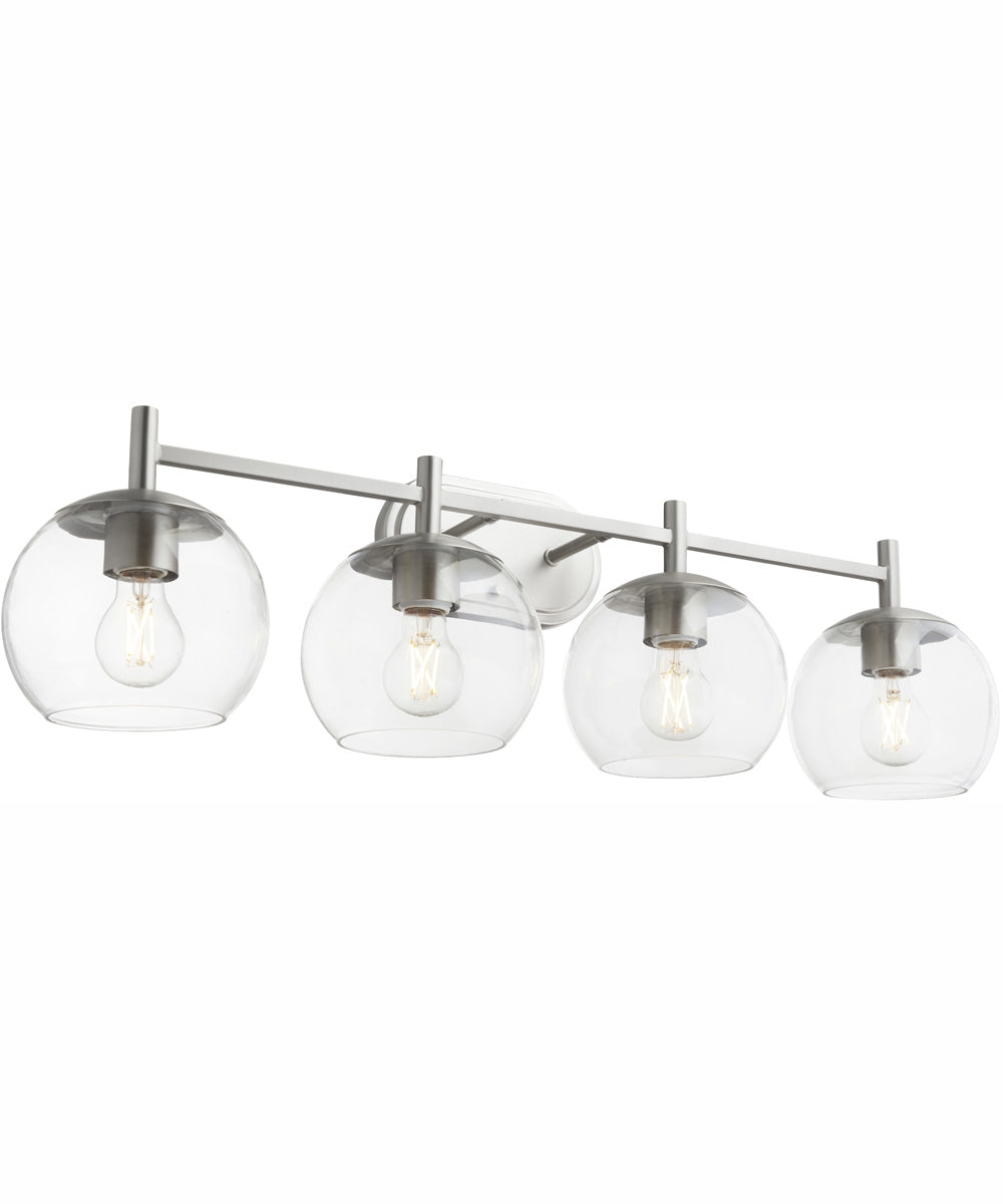 Lyon 4-light Bath Vanity Light Satin Nickel