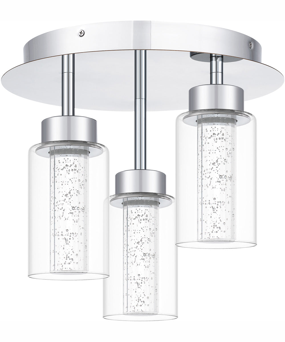 Jade Medium Flush Mount Polished Chrome