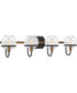 Phoenix Extra Large 4-light Bath Light Western Bronze