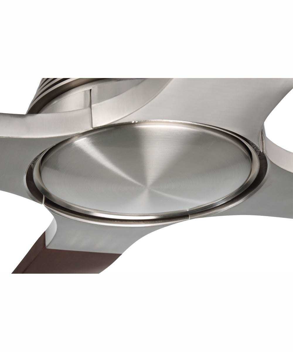60" Ricasso 1-Light Ceiling Fan Brushed Polished Nickel