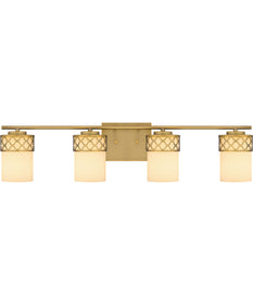Tenley Extra Large 4-light Bath Light Aged Brass