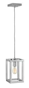 7"W Ensemble 1-Light Pendant in Polished Nickel*