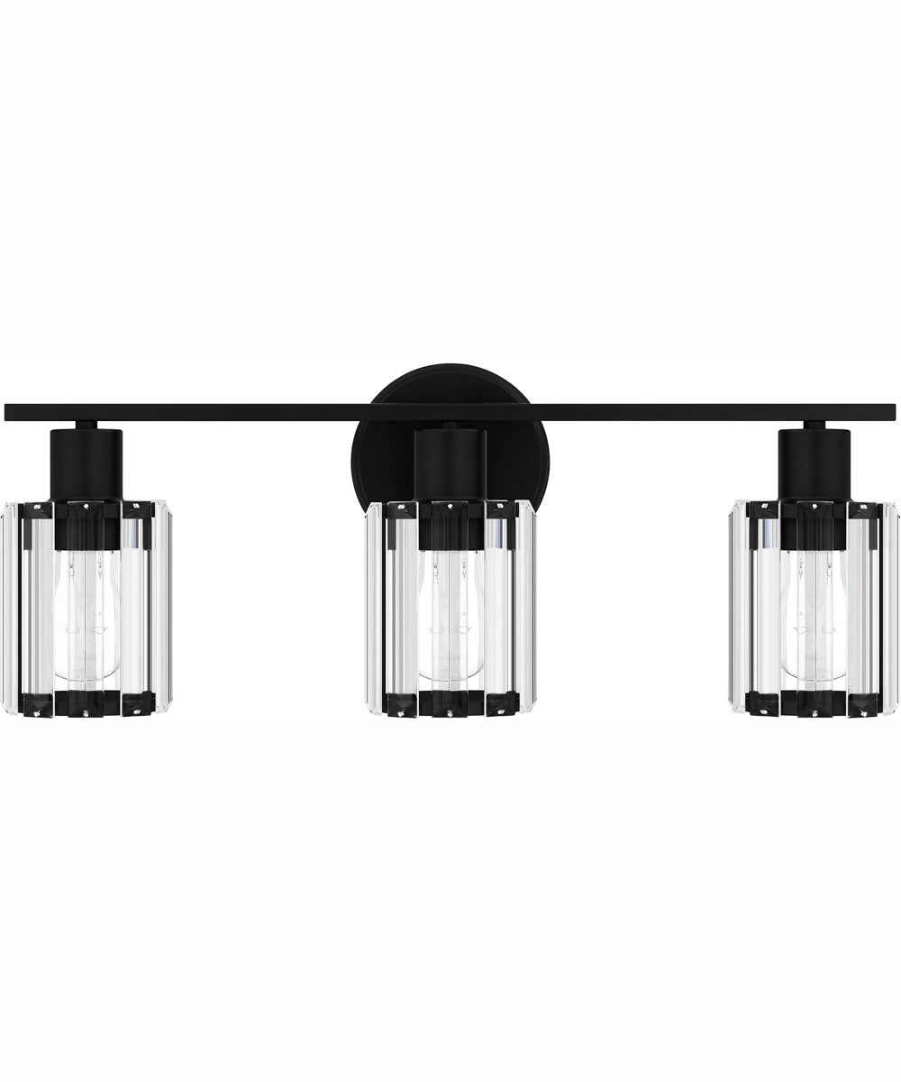 Isla Large 3-light Bath Light Matte Black