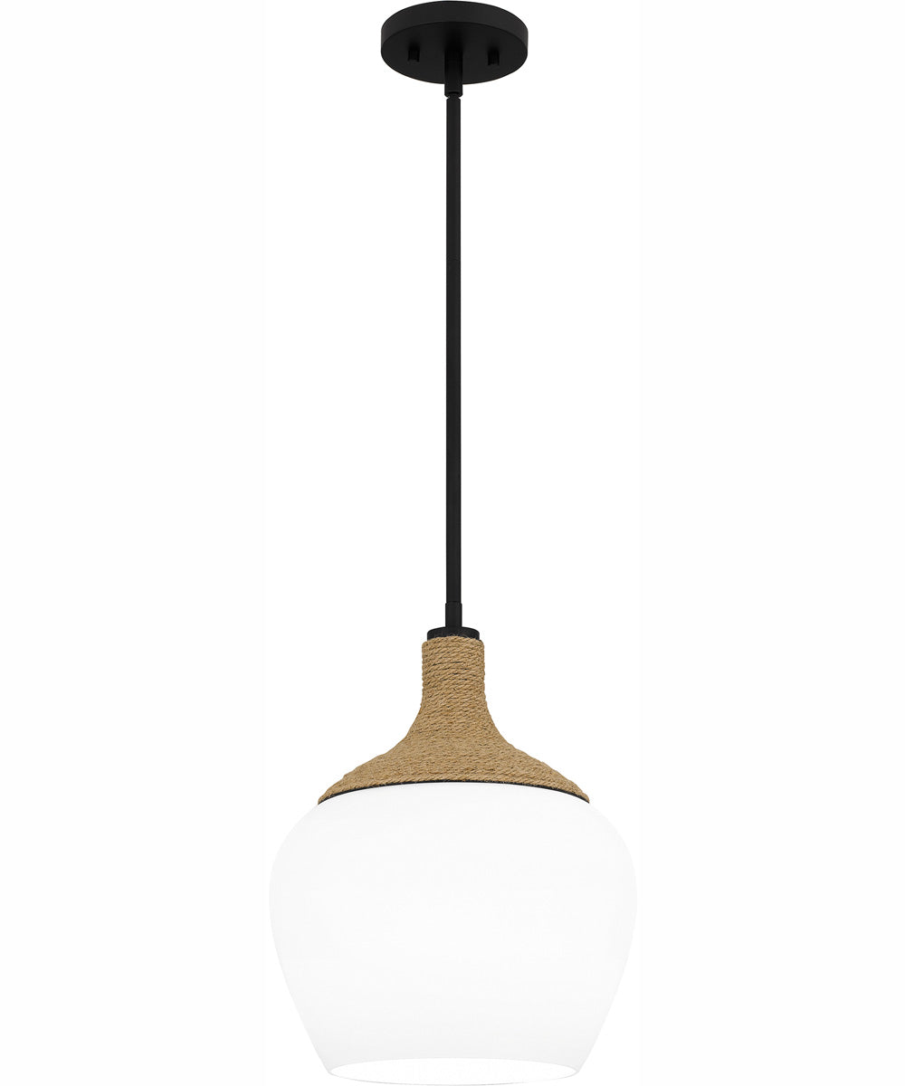 Quoizel Piccolo Pendant 1-light Mini Pendant Matte Black