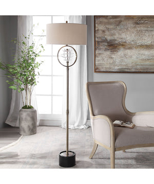 Pitaya Antique Brass Floor Lamp