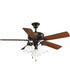 Madison 3-Light Ceiling Fan Light Antique Bronze