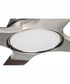 60" Ricasso 1-Light Ceiling Fan Brushed Polished Nickel