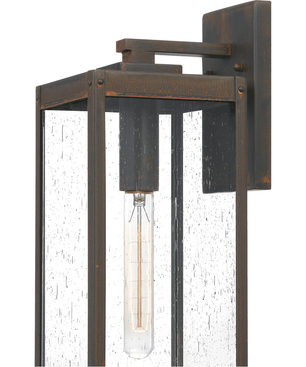 Westover Medium 1-light Outdoor Wall Light Industrial Bronze