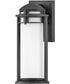 Annapolis 1-Light Small Outdoor Wall Mount Lantern in Textured Black