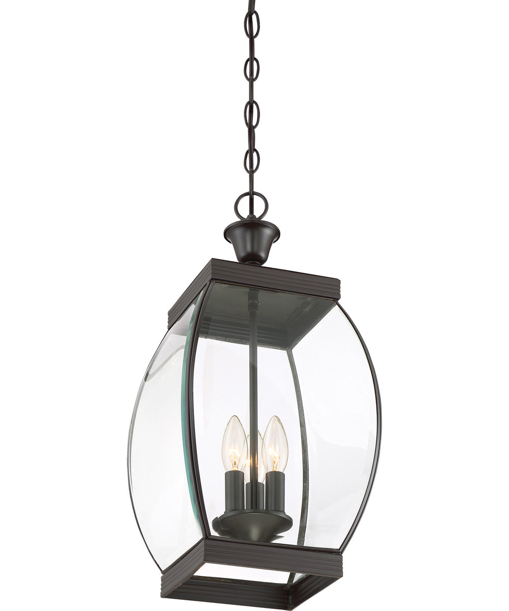 Oasis Small 3-light Mini Pendant Medici Bronze