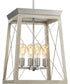 Briarwood 4-Light Farmhouse  Chandelier Foyer Light Galvanized