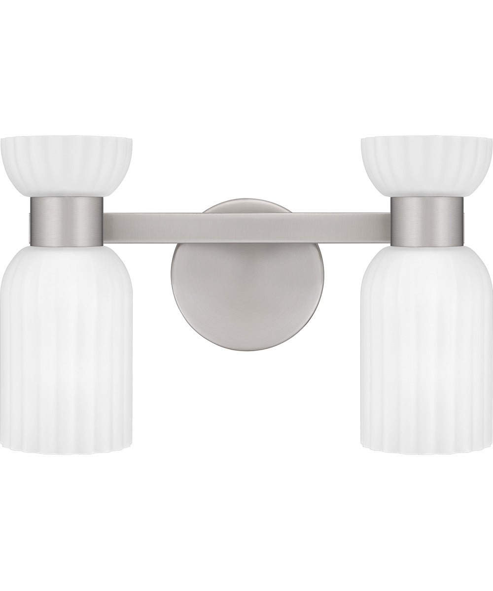 Rembrandt Medium 2-light Bath Light Brushed Nickel