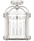 McPherson 3-light Semi Flush Mount Polished Nickel