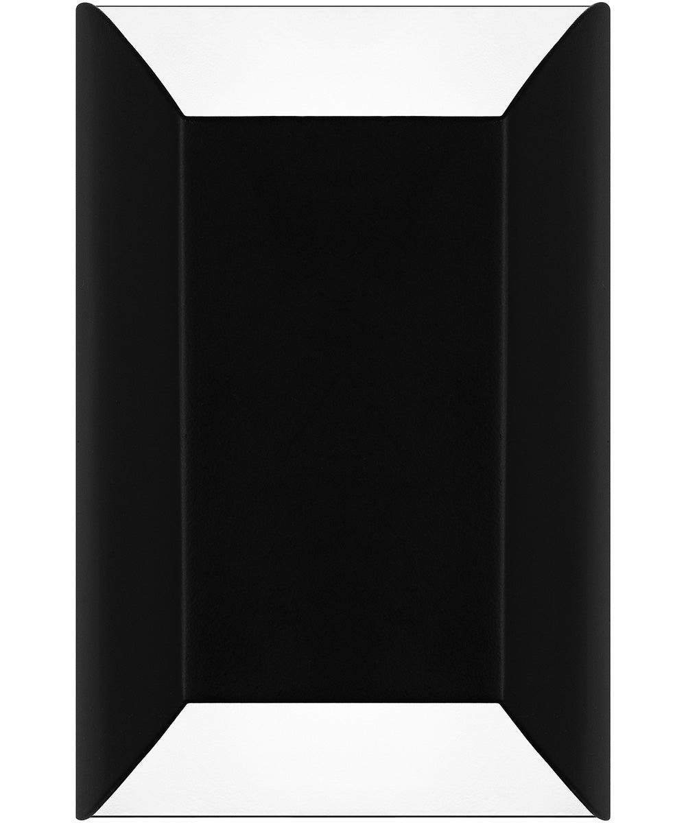 Becklow Small 2-light Outdoor Wall Light  Coastal Armour Aluminum Matte Black