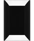 Becklow Small 2-light Outdoor Wall Light  Coastal Armour Aluminum Matte Black