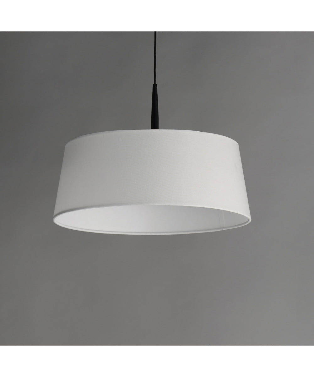 Paramount 16 inch LED Pendant Black