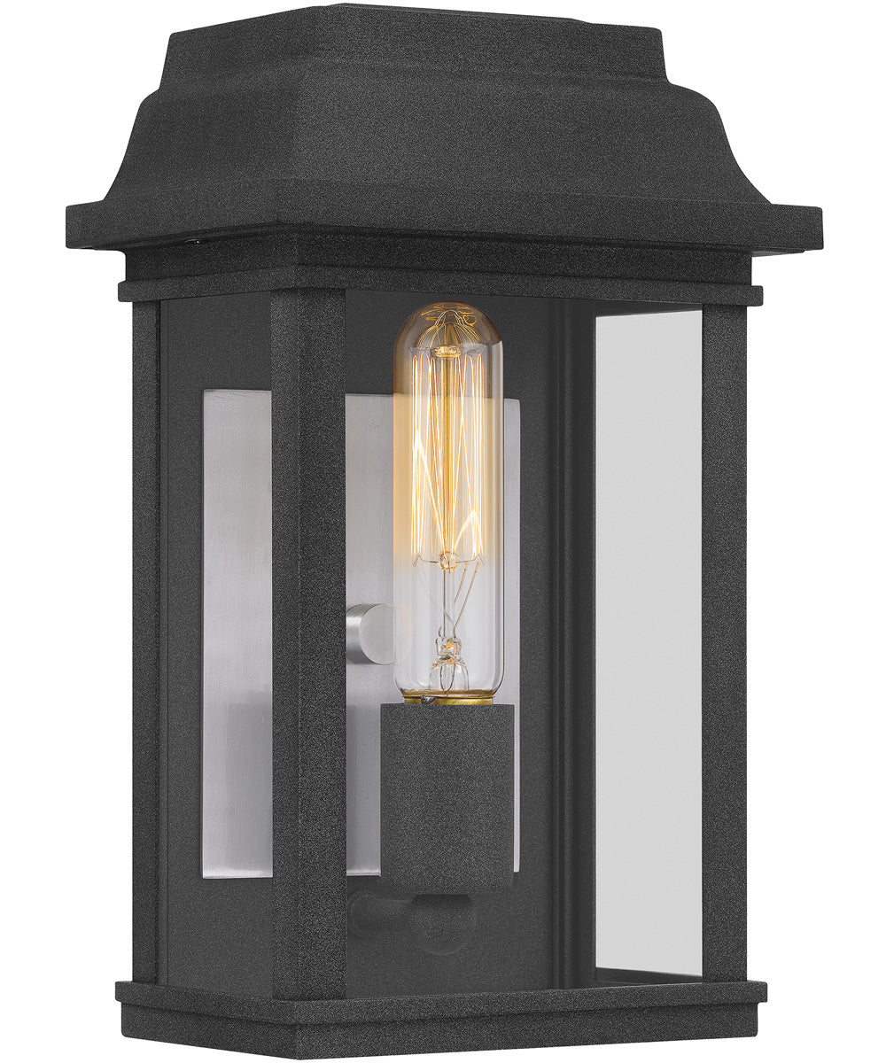 Berkley Small 1-light Outdoor Wall Light  Coastal Armour Aluminum Mottled Black