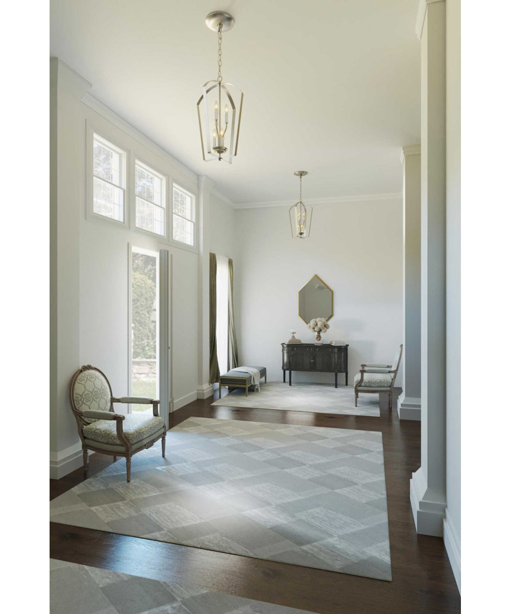 Gather 6-Light Foyer Pendant Brushed Nickel