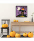Framed Happy Haunting V by Lisa Audit Canvas Wall Art Print (22  W x 22  H), Sylvie Black Frame