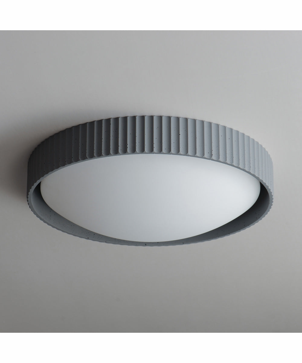 Souffle 18 inch LED Flush Mount Gray