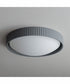 Souffle 18 inch LED Flush Mount Gray