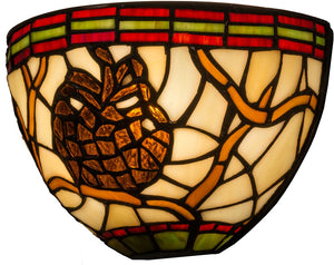 8"W Pinecone Wall Sconce