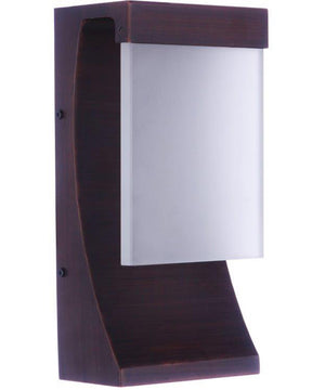 Vault 1-Light Outdoor Lantern Aged Bronze Brushed