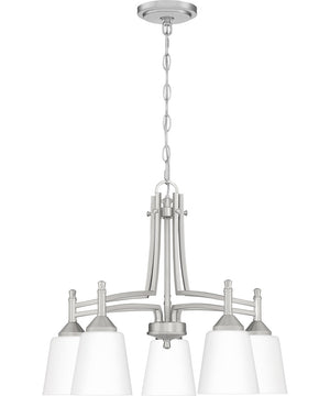 Billingsley 5-light Chandelier Brushed Nickel