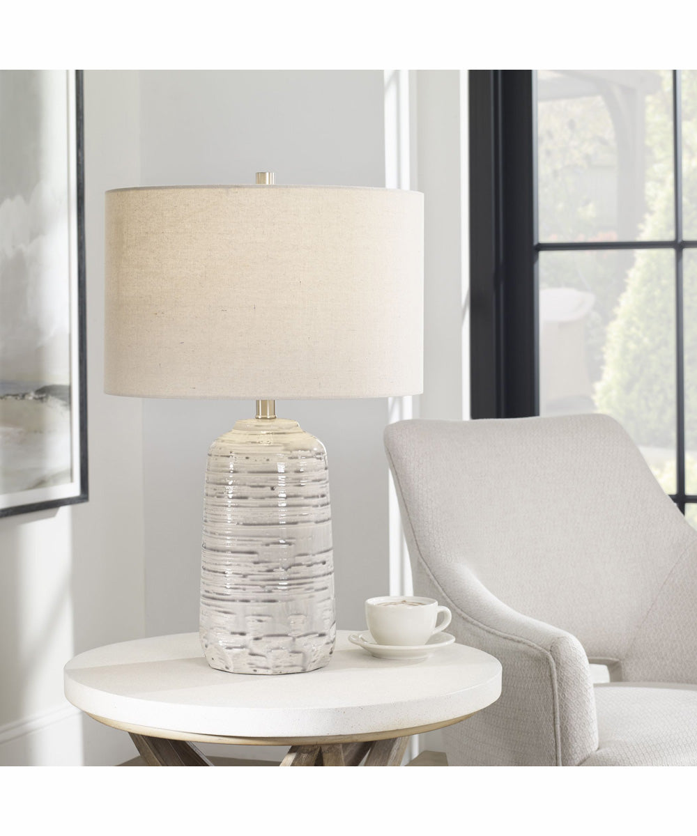 Cyclone Ivory Table Lamp