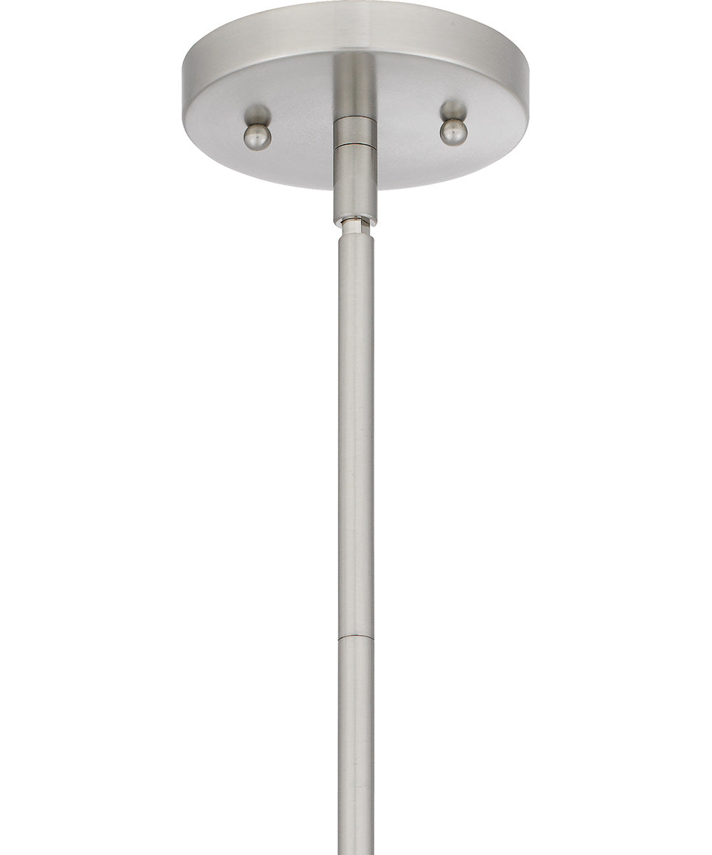 Quoizel Piccolo Pendant Small 1-light Mini Pendant Brushed Nickel