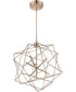 Stacia 7-Light Led Pendant French Gold Finished